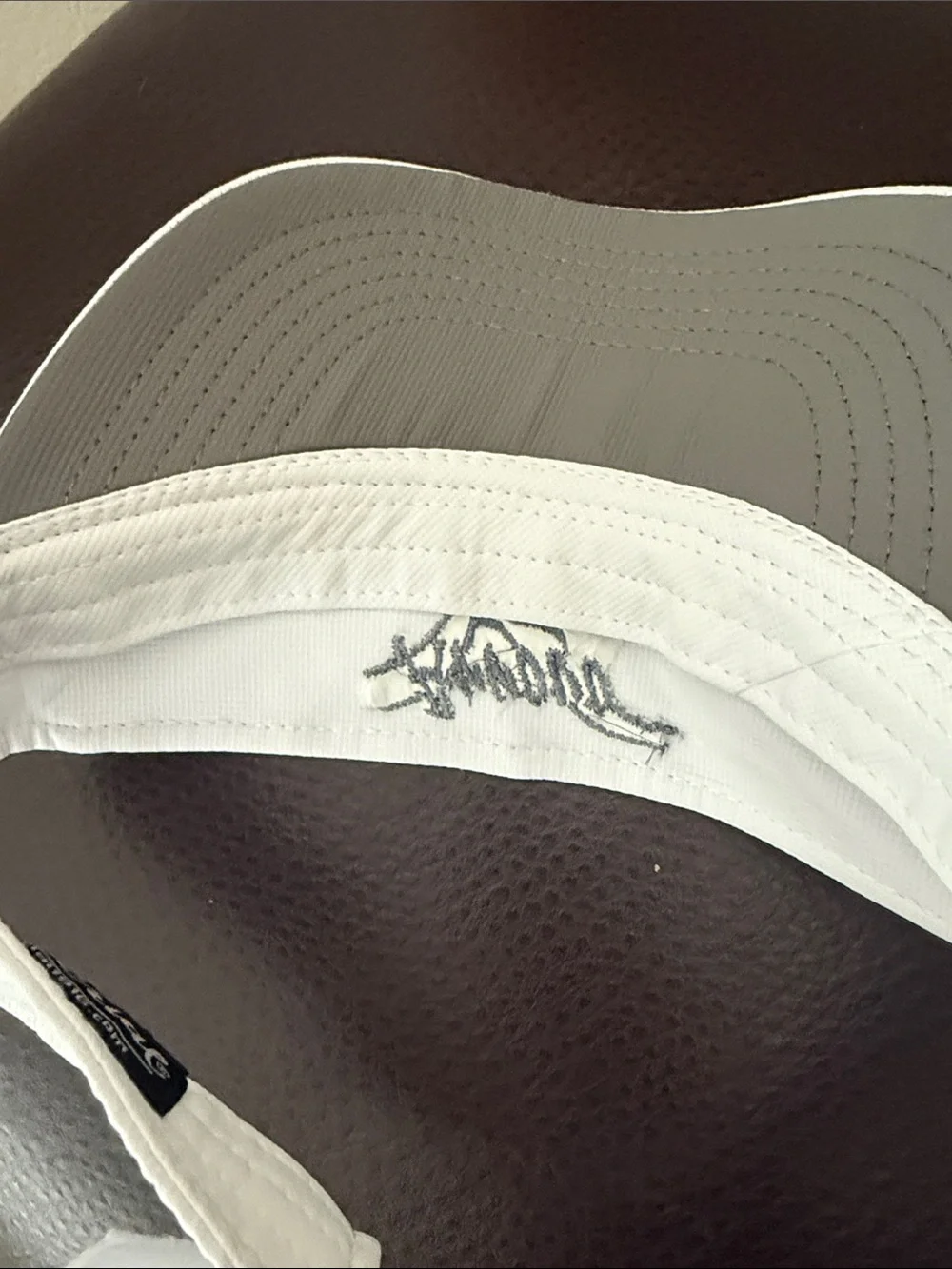 Arroyo Golf Club White Performance Visor
